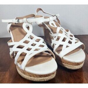 LimeLight Cork Wedge Sandals Women's Size 11